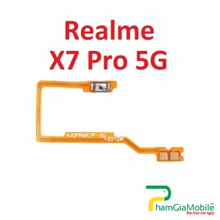 Dây Nút Nguồn Oppo Realme X7 Pro 5G RMX2121 RMX2111 Dây Nút Nguồn On Off  Linh Kiện Thay Thế